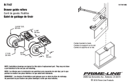 Prime-Line Products R 7147 Guide d'installation