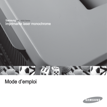 Samsung ML-4551ND Manuel utilisateur | Fixfr