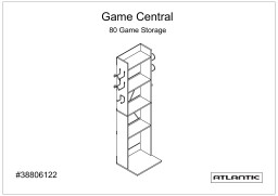 Atlantic Game Central Tall Manuel utilisateur