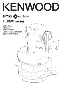 Kenwood HB891 Manuel utilisateur