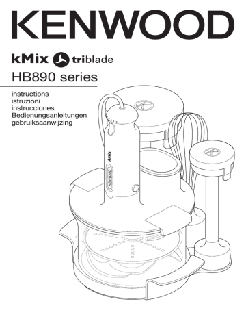 Kenwood HB891 Manuel utilisateur | Fixfr