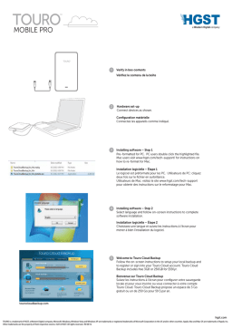 HGST 0S03559 Manuel utilisateur