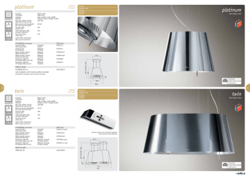 ELICA PLATINUM IX/F 51 Manuel utilisateur | Fixfr