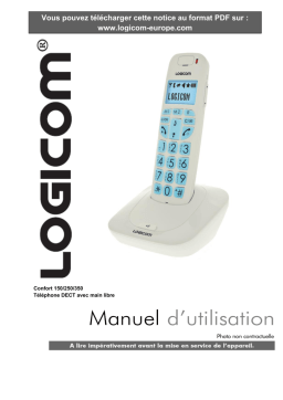 Logicom CONFORT 150 Manuel utilisateur