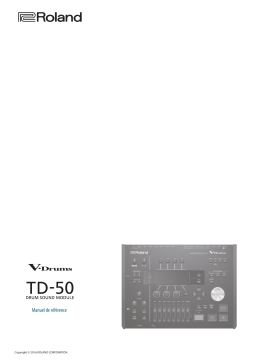 Roland TD-50KV Roland Drum System Manuel utilisateur