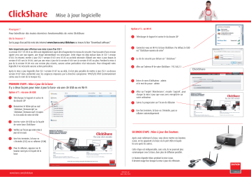 Barco ClickShare CSM-1 Manuel utilisateur | Fixfr