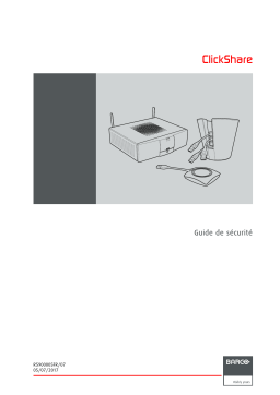 Barco ClickShare CSC-1 Manuel utilisateur