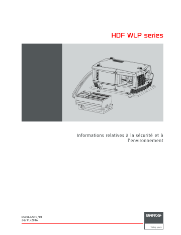 Barco HDF-W30LP FLEX Manuel utilisateur | Fixfr