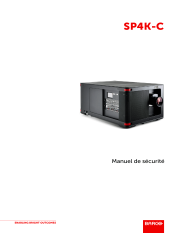 Barco SP4K-15C Manuel utilisateur | Fixfr