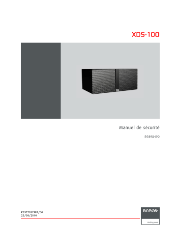 Barco TransForm XDS-100 Manuel utilisateur | Fixfr