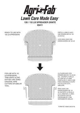 Agri-Fab 69411 Manuel utilisateur