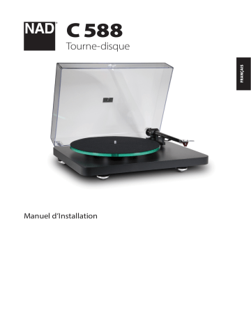 NAD C 588 Turntable Manuel utilisateur | Fixfr