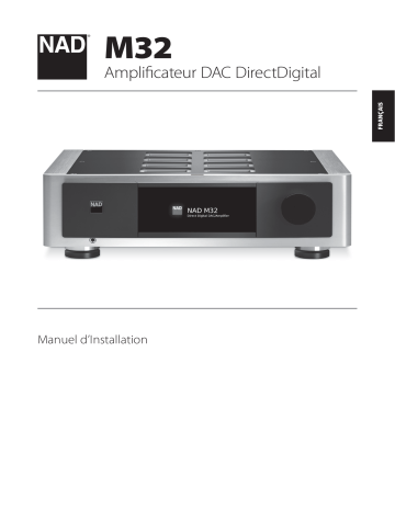 NAD M32 DirectDigitalTM Amplifier Manuel utilisateur | Fixfr