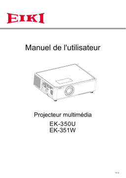 Eiki EK-350U Manuel utilisateur