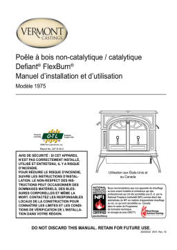 Vermont Castings Defiant FlexBurn Manuel utilisateur