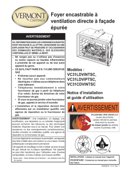 Vermont Castings Victory VC31LDVI Manuel utilisateur