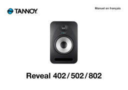 Tannoy REVEAL 802 Manuel utilisateur