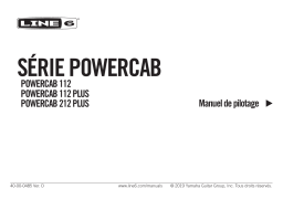 Line 6 Powercab 112 Manuel utilisateur