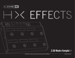 Line 6 HX Effects Manuel utilisateur