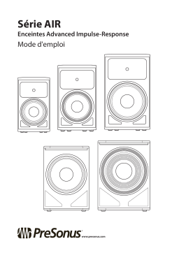 PRESONUS AIR10 Manuel utilisateur