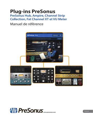 VU Meter | Fat Channel XT | Ampire | PRESONUS Channel Strip Collection Manuel utilisateur | Fixfr