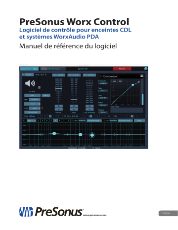 CDL12 | PRESONUS Worx Control Manuel utilisateur | Fixfr