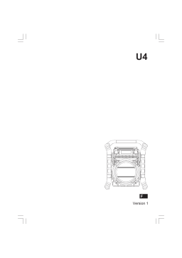 Sangean U4 Manuel utilisateur