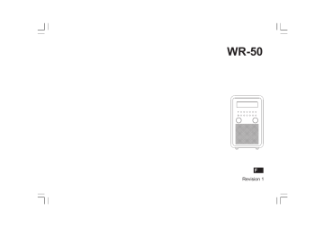 Sangean WR-50 Manuel utilisateur | Fixfr