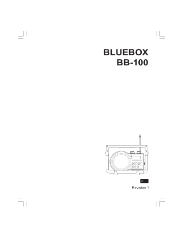 Sangean BLUEBOX (BB-100) Manuel utilisateur | Fixfr