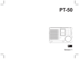 Sangean PT-50 Manuel utilisateur