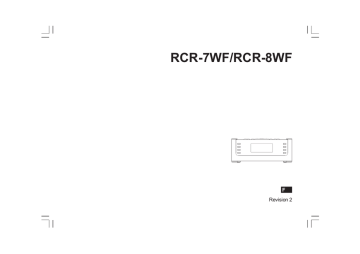 Sangean RCR-8WF Manuel utilisateur | Fixfr