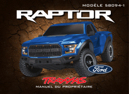 Traxxas Ford Raptor Manuel utilisateur