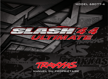 Traxxas Slash 4X4 Ultimate Manuel utilisateur | Fixfr