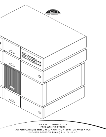 NAP V145 | NAP 155 XS | NAP 200 DR | NAP 300 DR | NAP 500 DR | Naim NAP 250 DR Manuel utilisateur | Fixfr