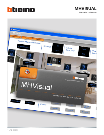 Bticino MHVISUAL Manuel utilisateur | Fixfr