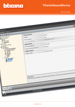 Bticino 346310 Manuel utilisateur