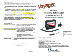 Voyager WVOS511 Manuel utilisateur