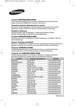 Samsung PS-42C7H Manuel utilisateur