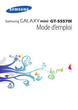 Samsung GT-S5570I Manuel utilisateur
