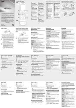 Samsung SM-B313E Manuel utilisateur