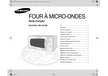 Samsung M181DN Manuel utilisateur | Fixfr