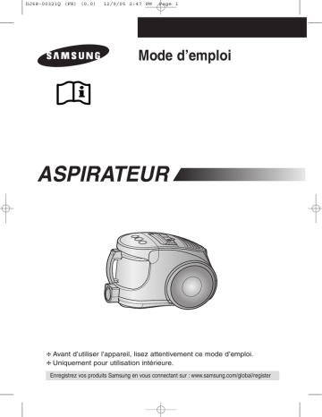 User's manual | Samsung SC8461 Manuel utilisateur | Fixfr