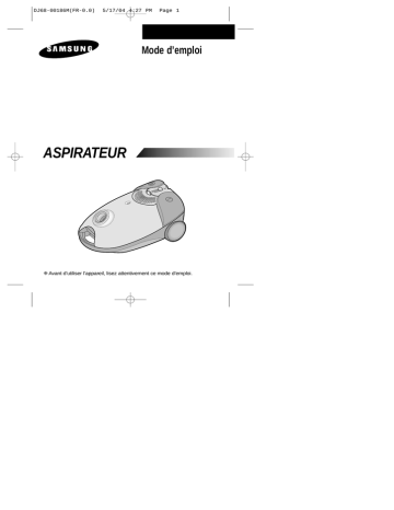 User's manual | Samsung VC-6013 Manuel utilisateur | Fixfr