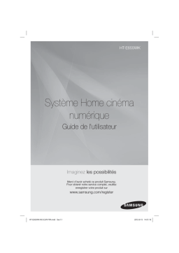 Samsung HT-E655WK Manuel utilisateur