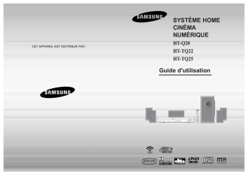 HT-TQ25 | HT-TQ22 | Samsung HT-Q20 Manuel utilisateur | Fixfr