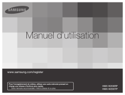 Samsung HMX-W200TP Manuel utilisateur