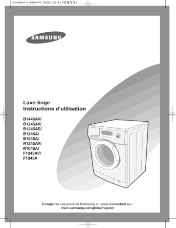User's manual | Samsung B1045A Manuel utilisateur | Fixfr