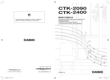 Manual | Casio CTK-2400 Manuel utilisateur | Fixfr