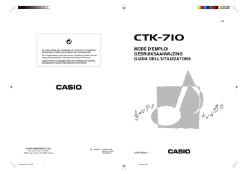 Manual | Casio CTK-710 Manuel utilisateur | Fixfr