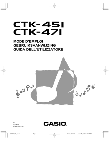 Manual | Casio CTK-451 Manuel utilisateur | Fixfr